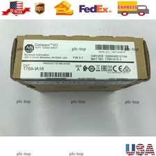 New AB 1769-IA16 CompactLogix 16 Pt 120VAC D/I Module 1769IA16 US Free Tax