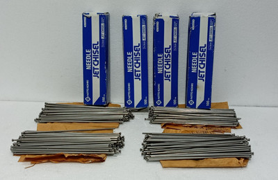 LOT OF 4 BOX, NITTO KOHKI REPLACEMENT NEEDLE FOR NEEDLE SCALER, 3 MM x 180 MM