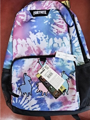 Fortnite Unisex Amplify 2.0 Backpack Blue Tie Dye Multi-Color