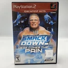 WWE SmackDown! Here Comes the Pain (Sony PlayStation 2, 2003) Complete - Tested