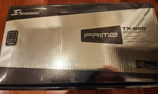 Seasonic Prime TX-850 850W 80 Plus Titanium Fully Modular Power Supply PSU