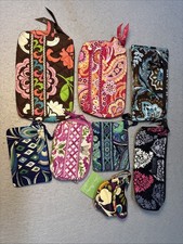 Vera Bradley Lot - Wallet, Cosmetic Bags, Coin Purses And Pacifier Pod