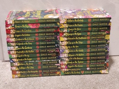 Lovely Lethal Gardens Complete Series + Zonked Paperback Book Lot by Dale Mayer