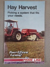 HESSTON Hay Harvest Brochure Information and Equipment 1981