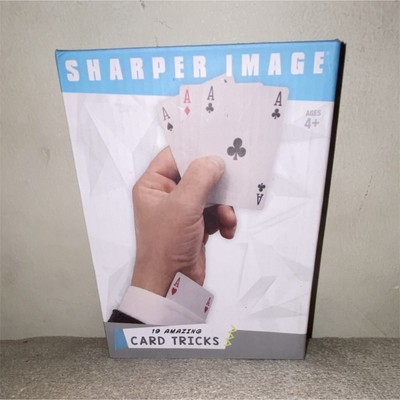 Sharper Image Magic Card Tricks Set with Deck & Instructions, 10 & 19 Tricks
