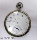 ANTIQUE ELGIN GRADE 291 MODEL 7 7j OPENFACE 16s POCKET WATCH 1906