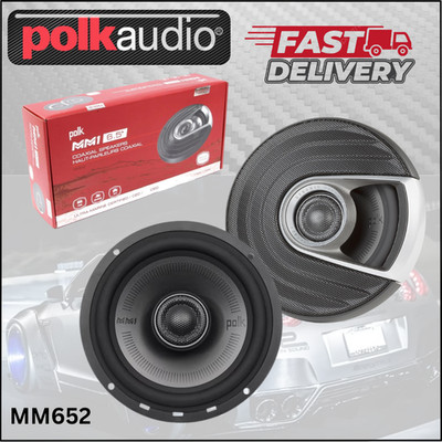 POLK MM652 / MM1 6.5'' 2-WAY COAX SPEAKERS **NEW** CAR / MARINE / POWERSPORTS