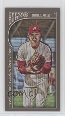 2015 Topps Gypsy Queen Minis Steve Carlton (Facing Forward) #44 HOF 6k0
