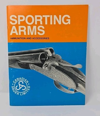 J. P. Sauer Canadian Limited Sporting Arms Ammunition Catalog c1970s