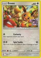 Eevee (48) Holo Rare – Hidden Fates #48/68 Pokémon TCG