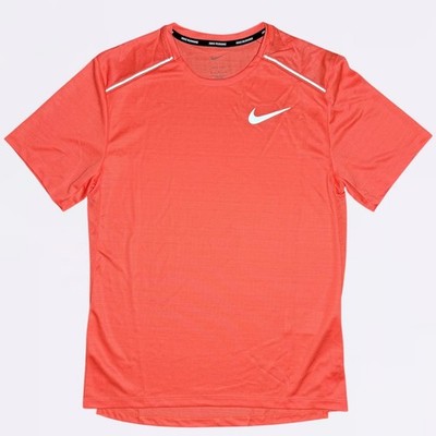 Nike Miler 1.0 Running T-Shirt ''Light Wild Mango'' AJ7565 643 XL Herren Neu mit Etikett