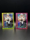 2025 Topps Chrome Drake Maye #207 Lime Green Xfractor, Pink Xfractor Patriots SP