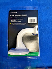 Prowood 235957 Offset Aluminum ADA Hand Rail Bracket White 3.25"x4"x3.5" NEW