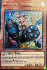 Sta-Brigade Springans Kitt BPRO-DE025 Secret Rare Deutsch NM YUGIOH