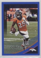 2018 Panini Donruss Press Proof Blue Chris Harris Jr #89 6wi