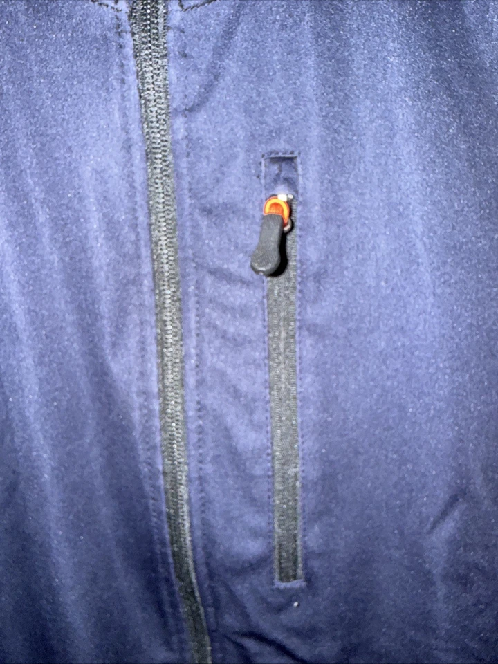 32 Degrees Cool Light Weight Men’s Jacket Full Zip Navy Blu - Image 3 of 4