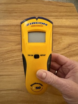 Zircon StudSensor L50 Stud Finder Edge Finding DeepScan LCD 