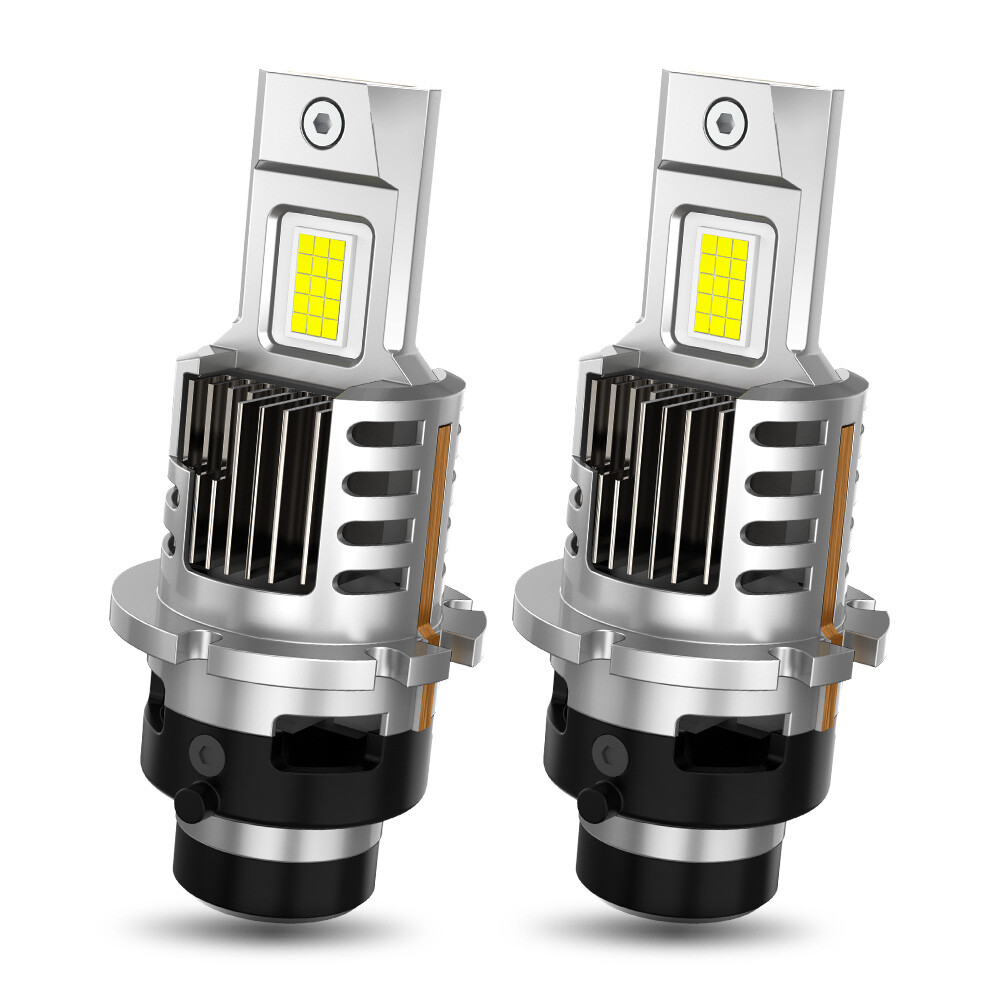 AUXITO D4S D4R D4C LED Headlight Bulbs High Low Beam Kit 6500K Bright White