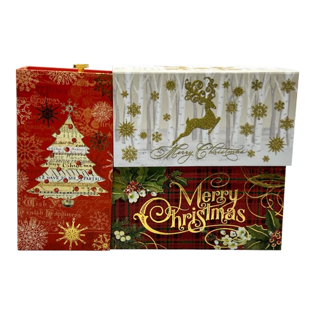 Punch Studio Orange & Clove or Apple Cinnamon Soap With Christmas Music Gift Box - Image 2 of 4