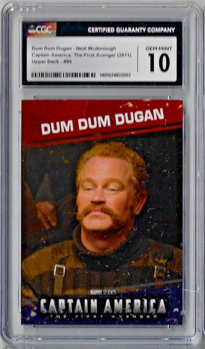 2011 Marvel Captain America The First Avenger Dum Dum Dugan CGC 10