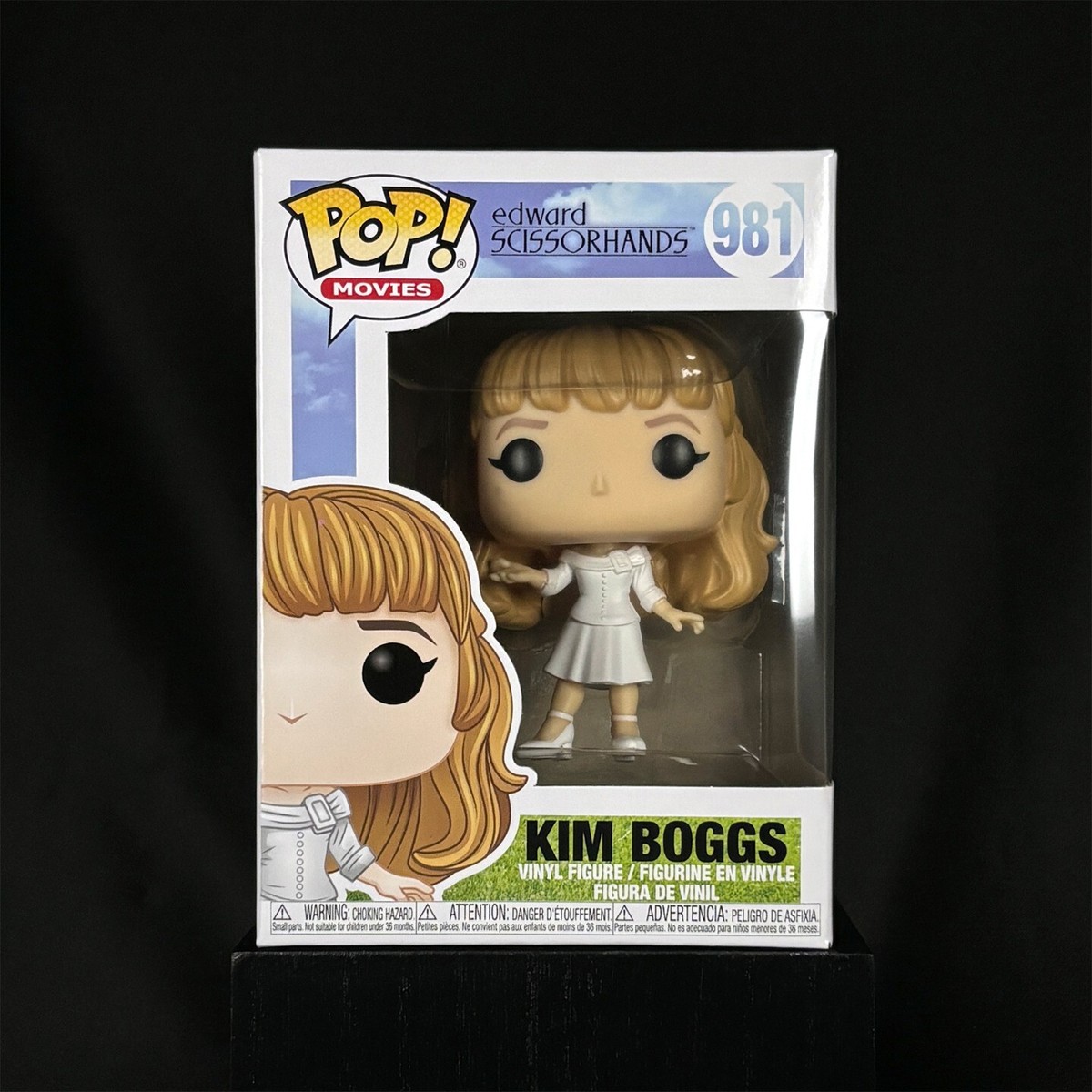 Funko Pop シザーハンズ　キム　フィギュア　セット Funko POP! Edward Scissorhands Kim Boggs #981 ~ NEW w/ Vaulted