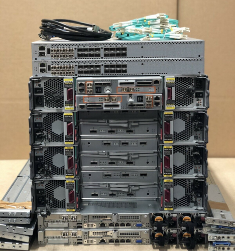 HP 3PAR 7400c DL360 Gen10 16GB FC 31.3TB 2-Tier 56Core 512GB Server SAN Solution - Picture 2 of 3