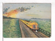 Single Railroad Playing Card "Souther Pacific, SP-5" Bollhagen, Souv, 1915