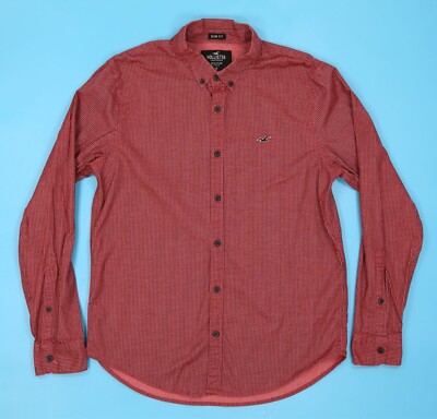 Camisa Manga Larga Hollister Para Hombre Hollister Epic Flex