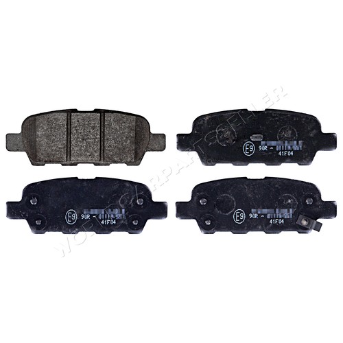 BLUE PRINT Rear Disc Brake Pad Set For NISSAN Cube Juke Tiida 0214