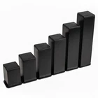 Set of 4 40x40 black aluminium furniture feet furniture feet plinth feet cabinet feet feet