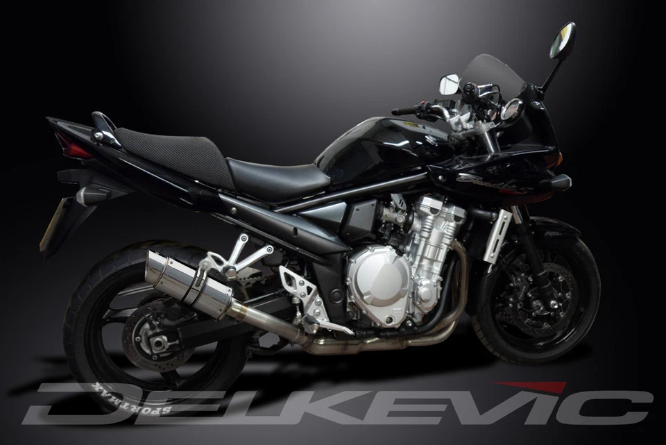 Suzuki GSF1250 Bandit 2007-2016 полный выхлоп 4-1 8 дюймов круглый глушитель из нержавеющей стали - Изображение 4 из 4