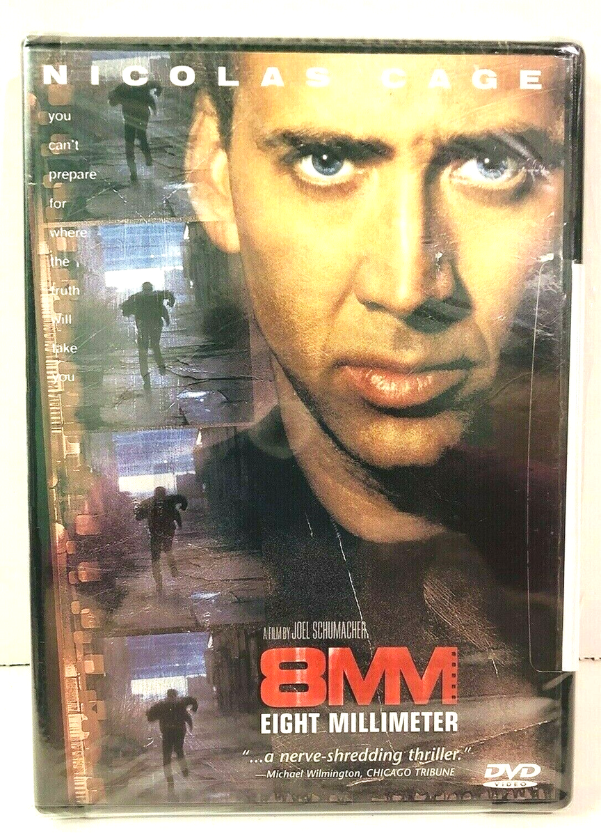 8MM Eight Millimeter DVD Nicolas Cage & Joaquin Phoenix Gandolfini