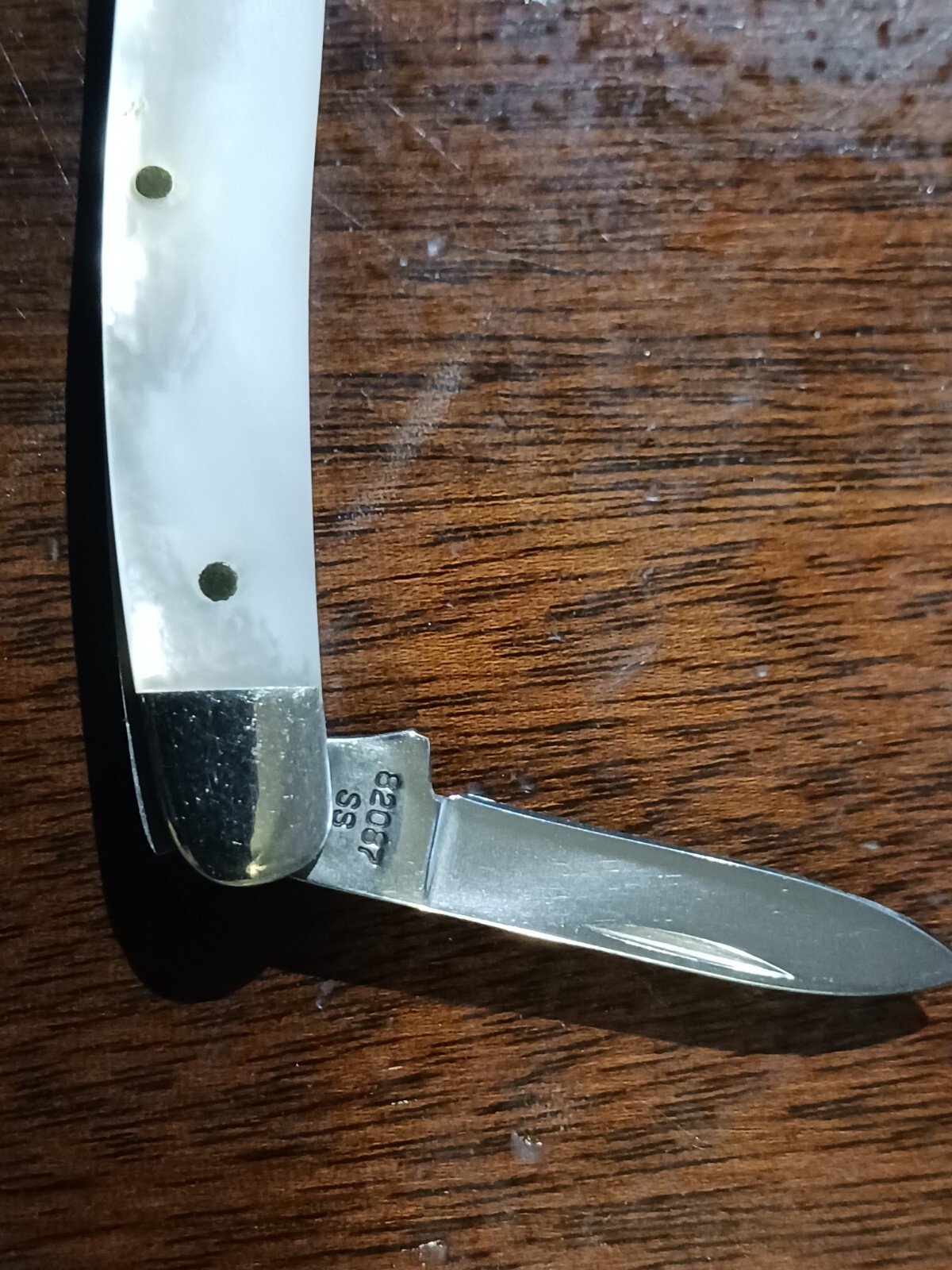 Case 2 Blade Mother of Pearl Pocket Knife 82087 New In Box eBay