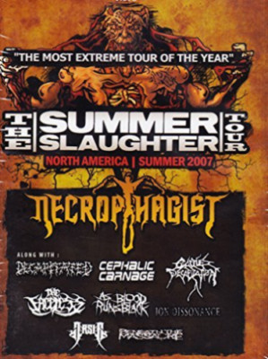 THE SUMMER SLAUGHTER TOUR NORTH AMERICA SUMMER 2007 DVD REGION 1 2007