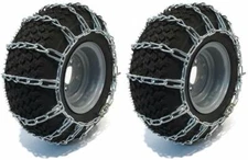 PAIR 2 LINK TIRE CHAIN 22X8X10 23X8.5X12 22X8X10  22X9X12 23X6.5X12