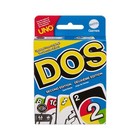 Mattel Uno Dos Second Edition Card Game for 2 to 4 Players Ages 7 Years and Up