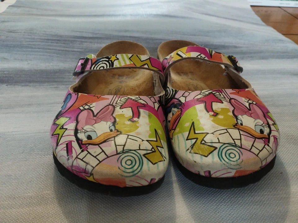 Birki's Fille enfant 37 Mules Sandales Sabots Birkenstock Disney Daisy Chaussure - Photo 4/4