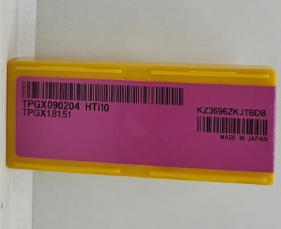 10pcs TPGX090204 HTi10 TPGX1.81.51 MITSUBISHI CNC TOOL Carbide inserts Original