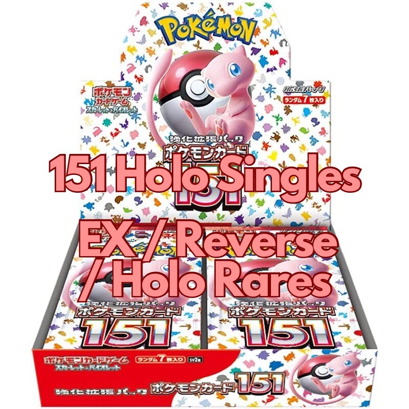 Pokemon Card 151 sv2a Single Cards IBBY