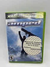 Amped Freestyle Snowboarding Xbox - Complete CIB - Tested