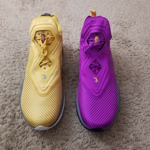 Size 18 - Nike LeBron Soldier 14 Lakers 