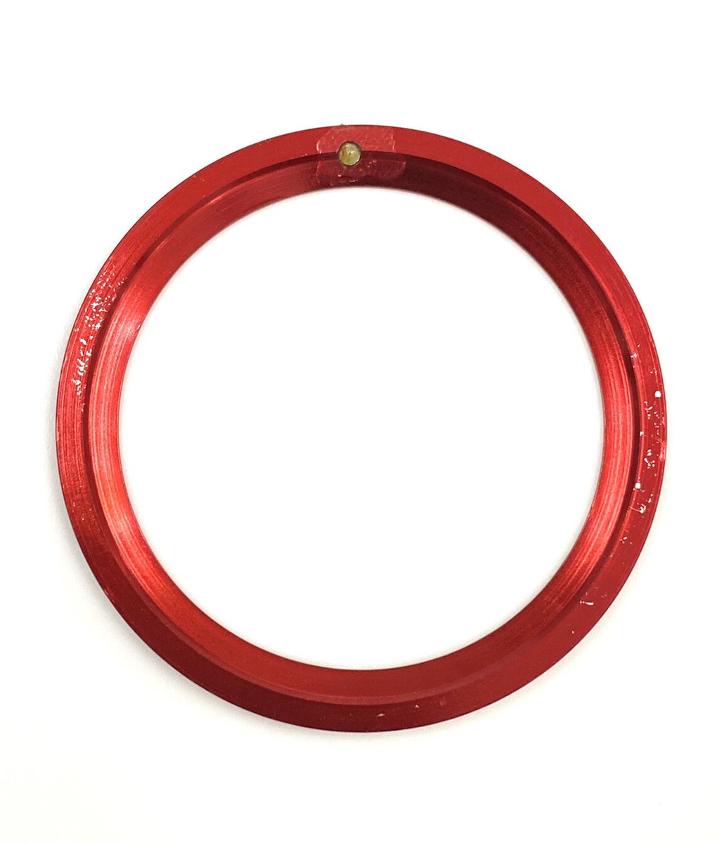 Red/Silver 082SU1464 Bezel Insert BIG FONT for 41mm Omega