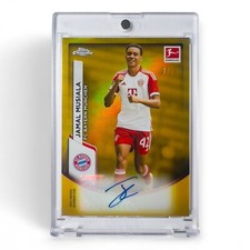 Jamal Musiala Chrome Bundesliga 2023/24 /50 #2023 Auto