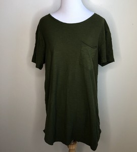 hunter green t shirt dress