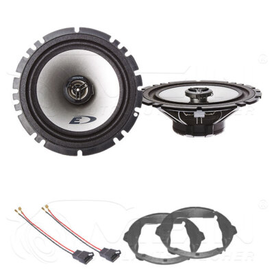 ALPINE LAUTSPRECHER für AUDI A4 B5 / 8D Limo 1994-2001 Heckablage 220W 165 #ABJZ