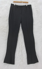 PRADA Women's Green Virgin Wool Equestrian Pants Stir Ups 46 Italy Old Money