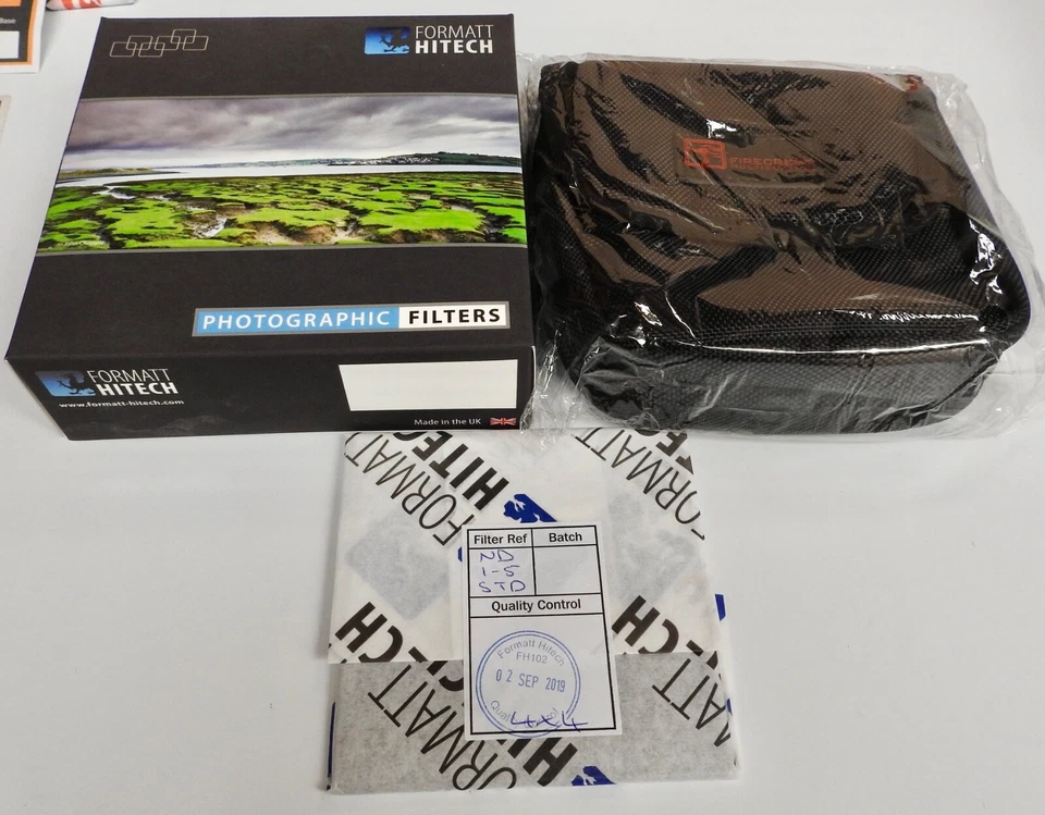 Camera Filters. Formatt Hitech Firecrest 4" x 4"  (4mm)  Blender, ND Std, Grads - Image 4 of 4