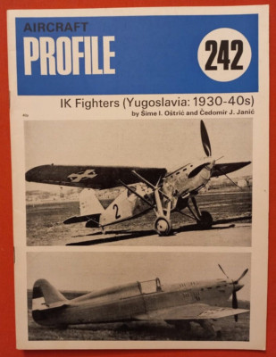 Aircraft Profile Publ. 242, IK-FIGHTERS Yugoslavia: 1930-40s
