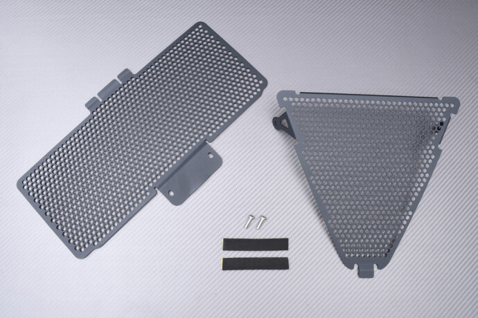 Protection radiateur Panigale 1299 R en inox découpé au laser premium