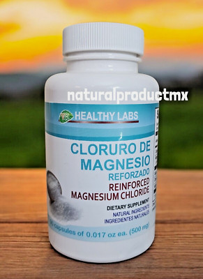 Magnesium Chloride   (Cloruro de Magnesio) by Plantimex Natural - 90 Capsules